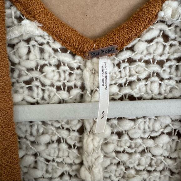 Free People Madeline popcorn knit fringe duster vest - Picture 3 of 7